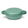Cuisinart 2-in-1 Enameled Cast Iron Set CI5528-2SG Sage