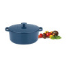Caçarola Cuisinart CI670-30BG  Cobertura Redonda 6.6L Azul Provençal