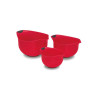 Cuisinart CTG-00-3MBR Red Mixing Bowls Set - 3 Pieces