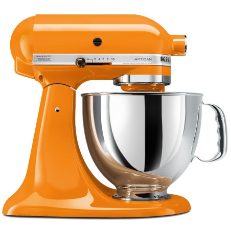 Batedeira Kitchenaid KSM150PSTG 10 Velocidades 300W 4.8L 120V  Tangerina