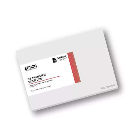 Papel Transfer Epson S450361 DS Multiuso  8.5x11 Polegadas - Pacote com 100 Folhas