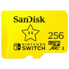 Cartão de Memória SanDisk Micro SDXC Com Licença para Nintendo Switch 256GB - SDSQXAO-256G-GNCZN