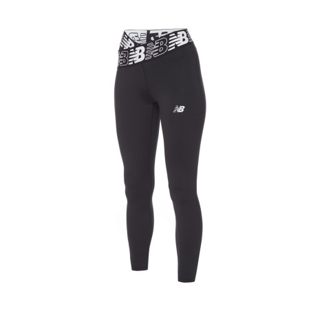 Calça Legging New Balance Feminino High Rise 7 S Preto - WP21177BK