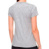 Camiseta New Balance Feminino Stacked Logo M Cinza - WT31546AG