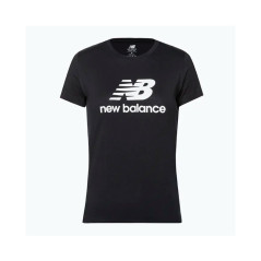 Camiseta New Balance Feminino Stacked Logo S Preto -...
