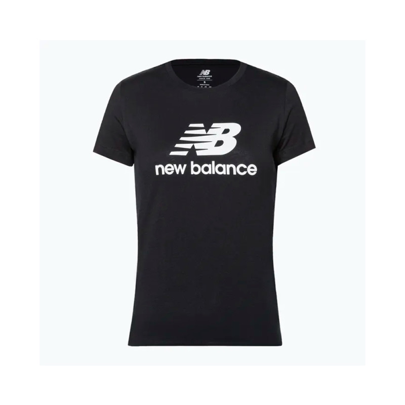 Camiseta New Balance Feminino Stacked Logo S Preto - WT31546BK