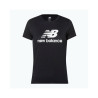 Camiseta New Balance Feminino Stacked Logo S Preto - WT31546BK