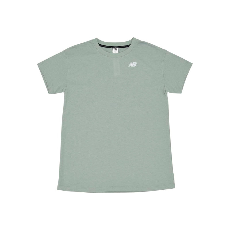 Camiseta New Balance Feminino Accelerate Pacer GS L Cinza - WT33216JIR