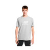 Camiseta New Balance Masculino Stacked Logo M Cinza - MT31541AG