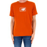 Camiseta New Balance Masculino Stacked Logo XL Naranja - MT33512ROX