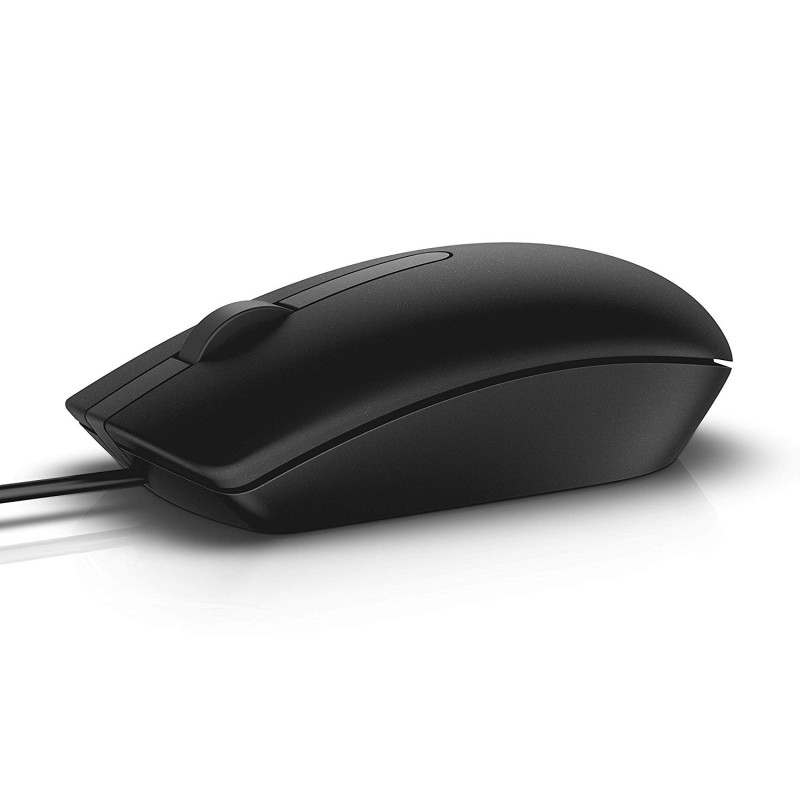 Mouse USB Dell MS116-BK Negro - 1000 DPI, Ergonómico