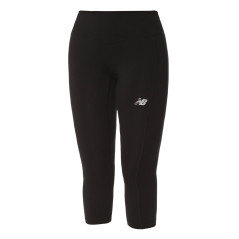 Calça New Balance Feminina Accelerate Capri X - Preta...