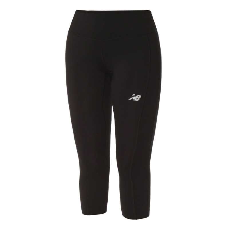 Calça New Balance Feminina Accelerate Capri X - Preta WP23239BK
