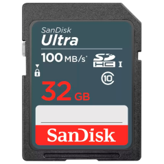 Cartão de Memória SanDisk Ultra SDHC 32GB 100 MB/s Class...