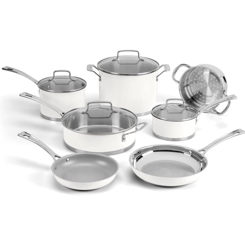 Jogo de Panelas Cuisinart MW89-11 Inox 11 Peças