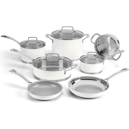 Jogo de Panelas Cuisinart MW89-11 Inox 11 Peças
