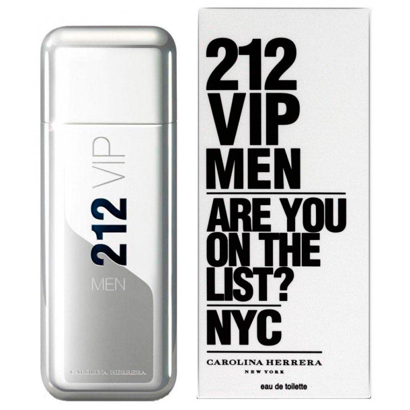 Perfume Carolina Herrera 212 VIP Men Eau de Toilette Masculino 100ML