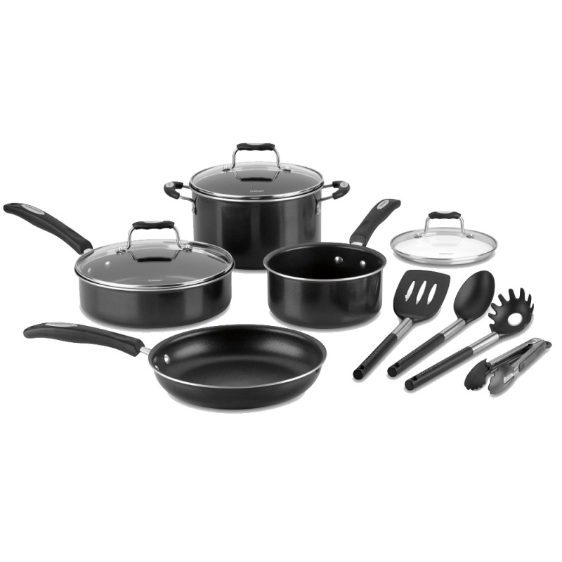 Jogo de Panelas Cuisinart P57-11BK Antiaderente 11 Peças