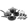 Juego de ollas P57-11BK Cuisinart 11 piezas Negro - Conjunto