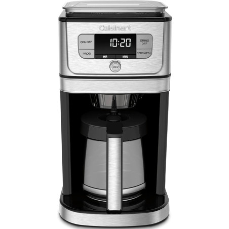 Cafeteira Cuisinart Burr Grind & Brew 12 Xícaras 110V - Preta DGB-800