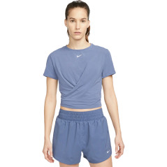 Camiseta Nike Feminina Dri-FIT One Luxe S - Sky Blue...