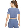 Camiseta Nike Feminina Dri-FIT One Luxe S - Sky Blue DD4921-491