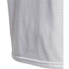 Camiseta adidas Masculino Own The Run S Traço Cinza - IC7624