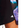 Short adidas Masculino Training Designed For Movement Hiit SG Preto/Prata Metálico - IB7912
