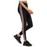 Calça Legging adidas Feminino Essentials 3S XL Preto/Rosa - HT4843