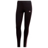 Calça Legging adidas Feminino Essentials 3S M Preto/Rosa - HT4843