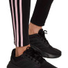 Calça Legging adidas Feminino Essentials 3S M Preto/Rosa - HT4843