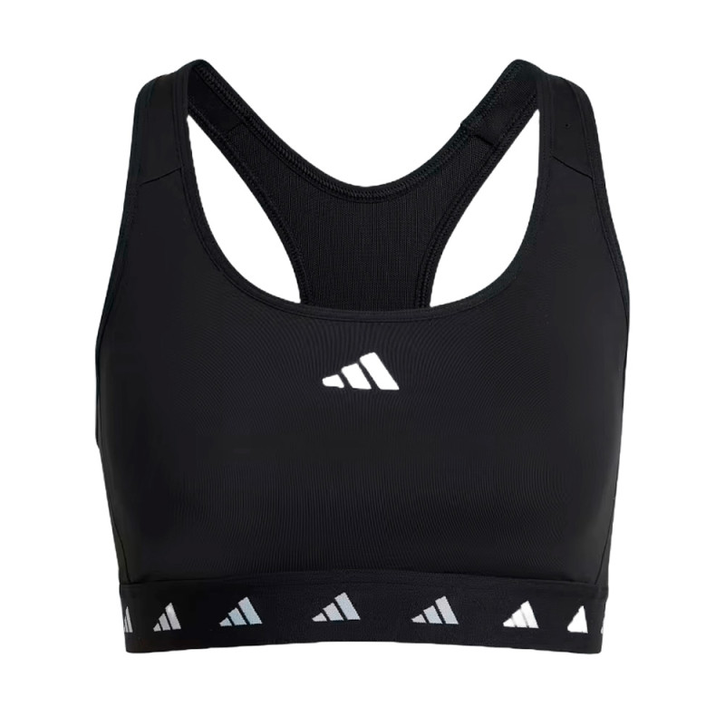 Top adidas Feminino Training PWR MS TF S-AC Preto - HN7273