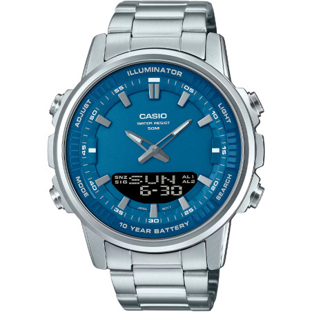 Relógio Masculino Casio AMW-880D-2A1VDF Prata