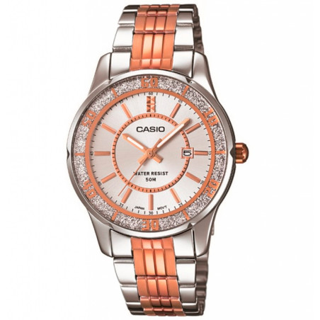Reloj Mujer Casio LTP-1358RG-7AVDF Rosa/Plata elegante