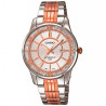 Casio LTP-1358RG-7AVDF Women's Watch Pink/Silver Ion-Plated Case