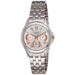 Relógio Feminino Casio LTP-E308D-7AVDF Prata