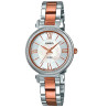 Relógio Feminino Casio LTP-E409RG-7AVDF Rosa Ouro/ Prata