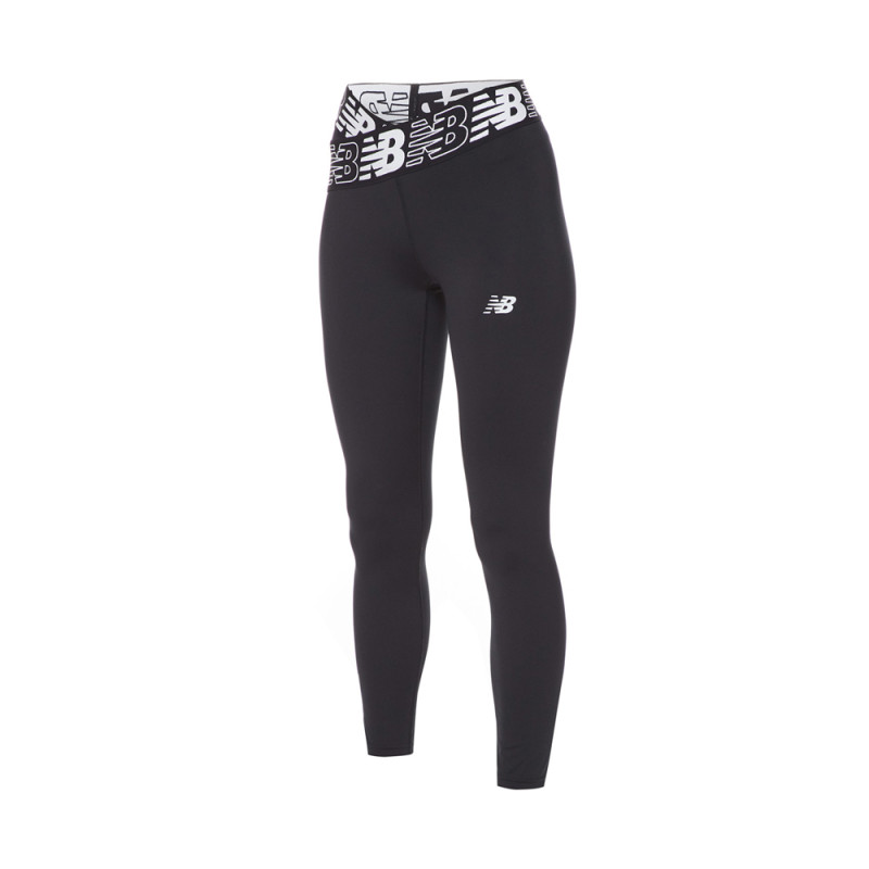 Calça New Balance Feminina High Rise 7 M Preto – WP21177BK