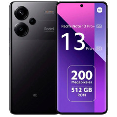 Smartphone Xiaomi Redmi Note 13 Pro+ 5G Dual SIM 12GB+512GB 6.67″ OS 13 Midnight Black - EU 50804