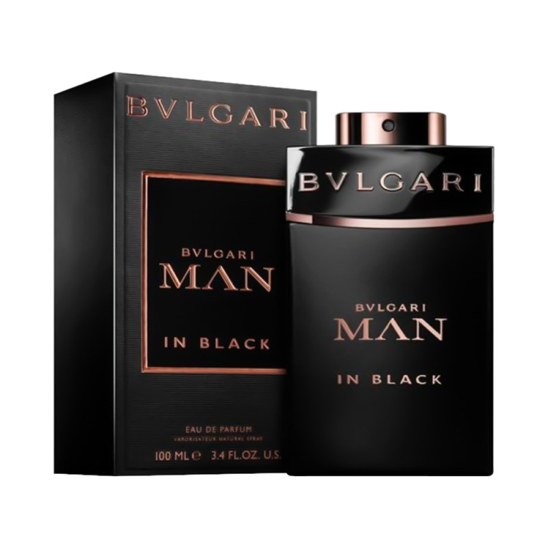Bvlgari Man In Black - Eau de Parfum 100ML for Men, Amber Floral