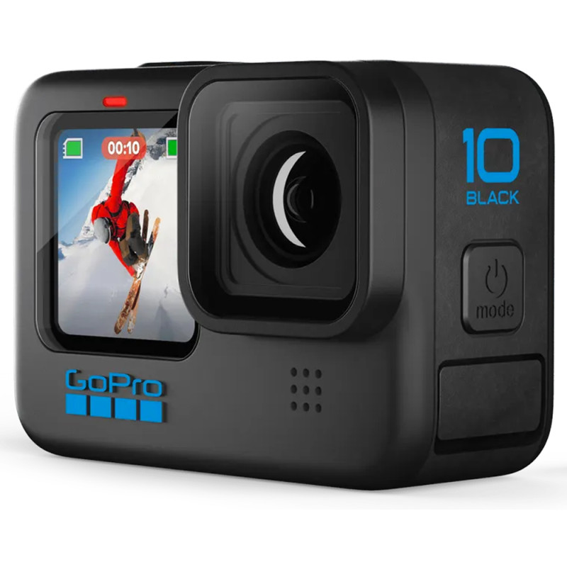 Câmera GoPro HERO10 Black New Box 2023 - CHDHX-102-RT
