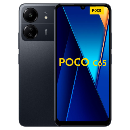Smartphone Xiaomi POCO C65 Dual SIM 6GB+128GB 6.74″ OS 13 – Preto 51213
