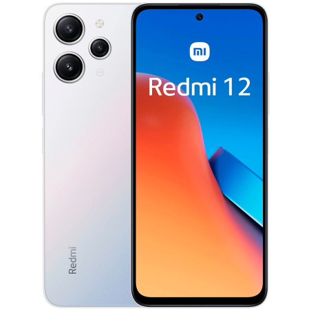 Smartphone Xiaomi Redmi 12 Dual SIM 8GB+256GB 6.79" OS 13 - Prata Polar