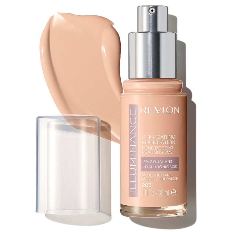 Revlon Illumunance Skin 205 Natural Foundation - Liquid