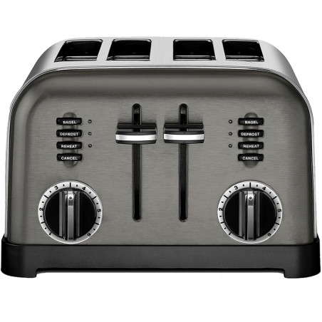 Torradeira Cuisinart PT-180BKSP1 4 Fatias 110V Preta