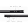 Notebook Apple MacBook Pro M3 Pro 12C CPU/18C GPU/36GB/512GB SSD/16'' Preto Espacial - MRW23LL/A