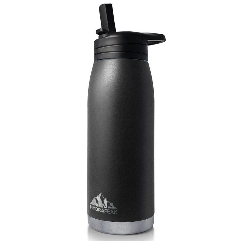 Garrafa Térmica Hydrapeak HP-FLOW-32-BLACK  946ML - Preto