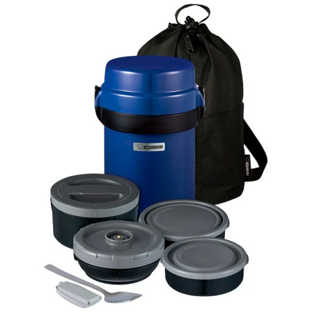 Zojirushi SL-JBE14AZ Mr. Bento Thermal Lunch Jar – Blue