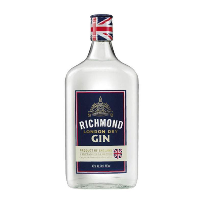 Gin Richmond 700ML - London Dry, 40 % de álcool Richmond London