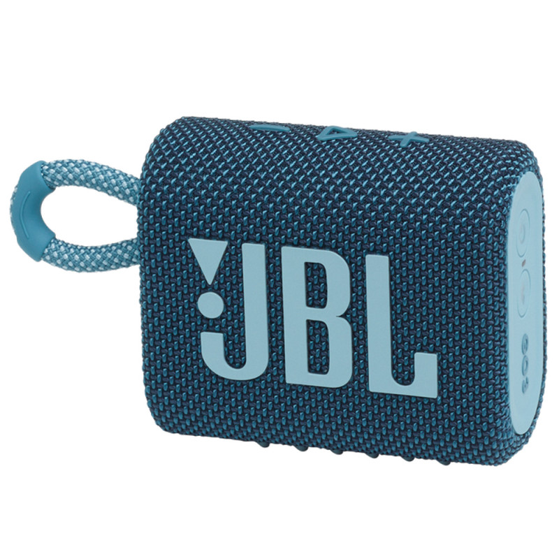 Speaker JBL Go 3 Bluetooth 4.2W RMS IP67 – Azul